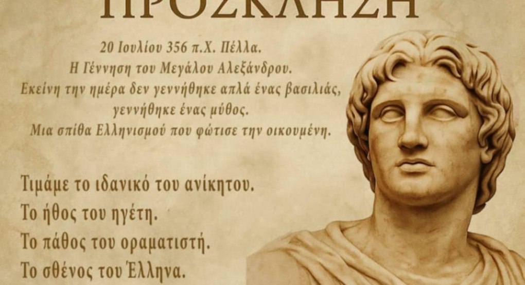 Τα Αλεξάνδρεια επιστρέφουν: Μια βραδιά τιμής στη γενέτειρα του Μεγάλου Αλεξάνδρου Τα Αλεξάνδρεια επιστρέφουν: Μια βραδιά τιμής στη γενέτειρα του Μεγάλου Αλεξάνδρου