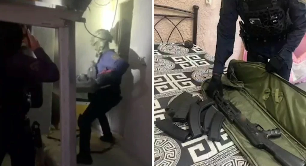Η στιγμή που άντρες της ΕΛ.ΑΣ. κάνουν «ντου» σε καταυλισμό στον Γέρακα, τι βρήκαν Η στιγμή που άντρες της ΕΛ.ΑΣ. κάνουν «ντου» σε καταυλισμό στον Γέρακα, τι βρήκαν
