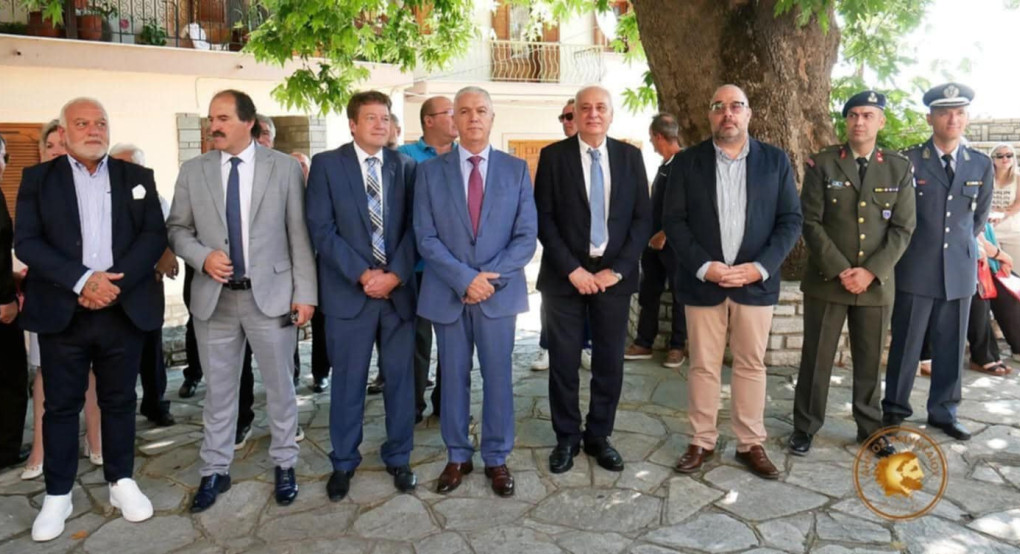 Δήμος Κιλκίς-Στις εκδηλώσεις μνήμης για το ολοκαύτωμα του Λεχόβου ο Αντιδήμαρχος Θεμιστοκλής Κοσμίδης Δήμος Κιλκίς-Στις εκδηλώσεις μνήμης για το ολοκαύτωμα του Λεχόβου ο Αντιδήμαρχος Θεμιστοκλής Κοσμίδης