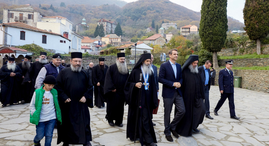 Διήμερη επίσκεψη του Κυρ. Μητσοτάκη στο Άγιον Όρος Διήμερη επίσκεψη του Κυρ. Μητσοτάκη στο Άγιον Όρος