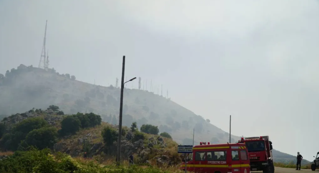 Φωτιά στην Κοζάνη κοντά στην Πανεπιστημιούπολη Φωτιά στην Κοζάνη κοντά στην Πανεπιστημιούπολη