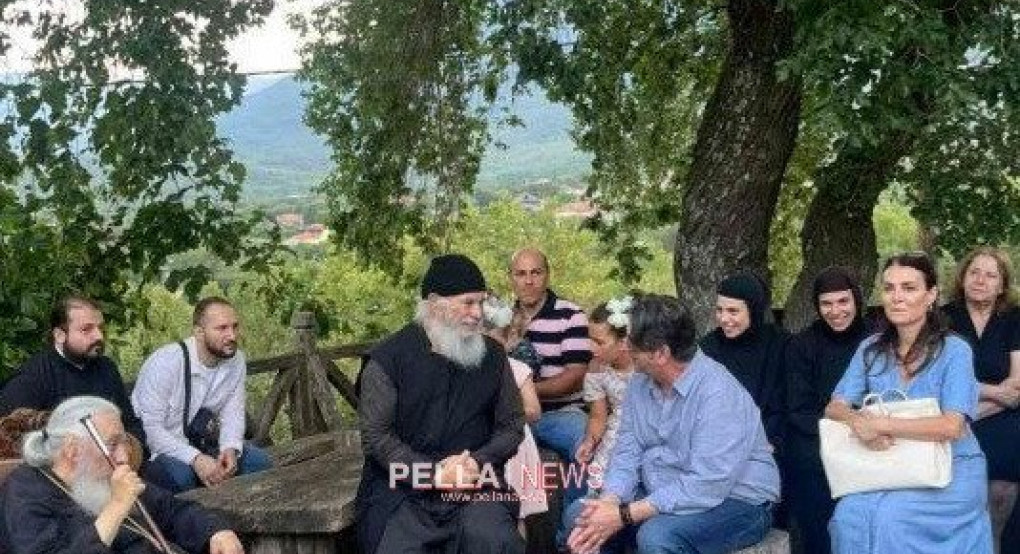 Επίσκεψη του Γιώργου Τσιάκκα και της Χριστίνας Παυλίδου στην Ιερά Μονή Αγίου Ιλαρίωνος Προμάχων – Συγκίνηση, πίστη και θαυμαστές αφηγήσεις