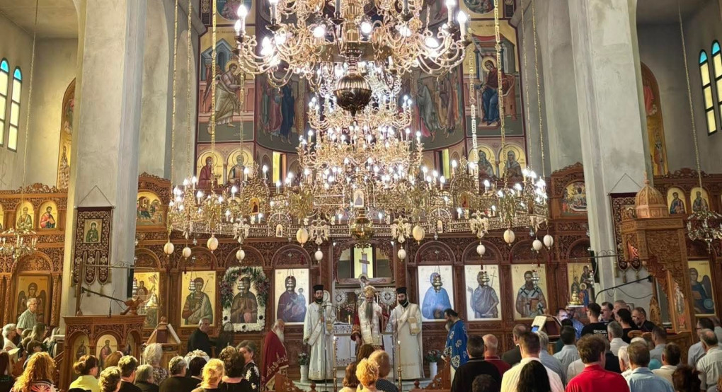 Πανηγυρίζει η Αγία Παρασκευή Γιαννιτσών – Αρχιερατική Θεία Λειτουργία με τον Θεοφιλέστατο Επίσκοπο Αλμωπίας κ. Στέφανο