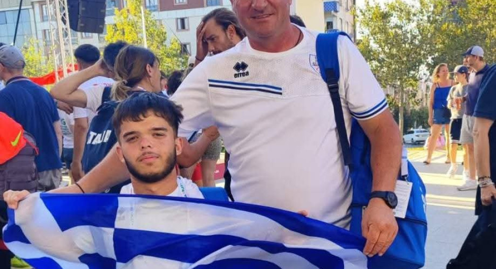 Ο Σκυδραίος αθλητής Ντίσιος σήκωσε ψηλά την Ελληνική σημαία στους Ευρωπαϊκούς Αγώνες Νέων! Ο Σκυδραίος αθλητής Ντίσιος σήκωσε ψηλά την Ελληνική σημαία στους Ευρωπαϊκούς Αγώνες Νέων!