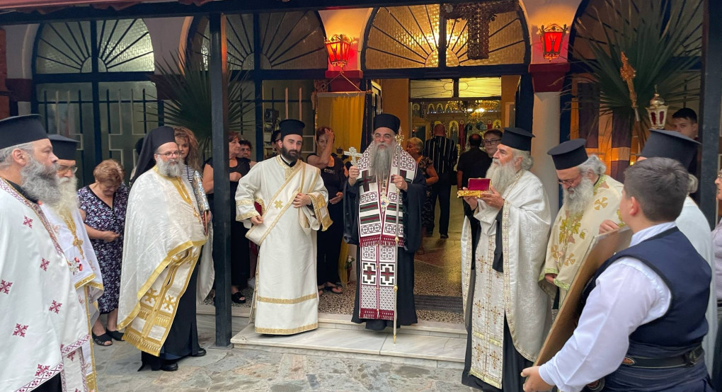 Με λαμπρότητα εορτάστηκε η Μεταμόρφωση του Σωτήρος στο Ριζό Σκύδρας
