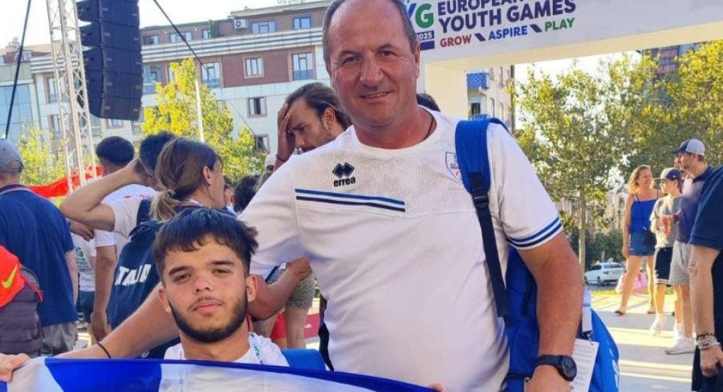 Διαπρέπει ο Ντίσιος στους Ευρωπαϊκούς Αγώνες Νέων