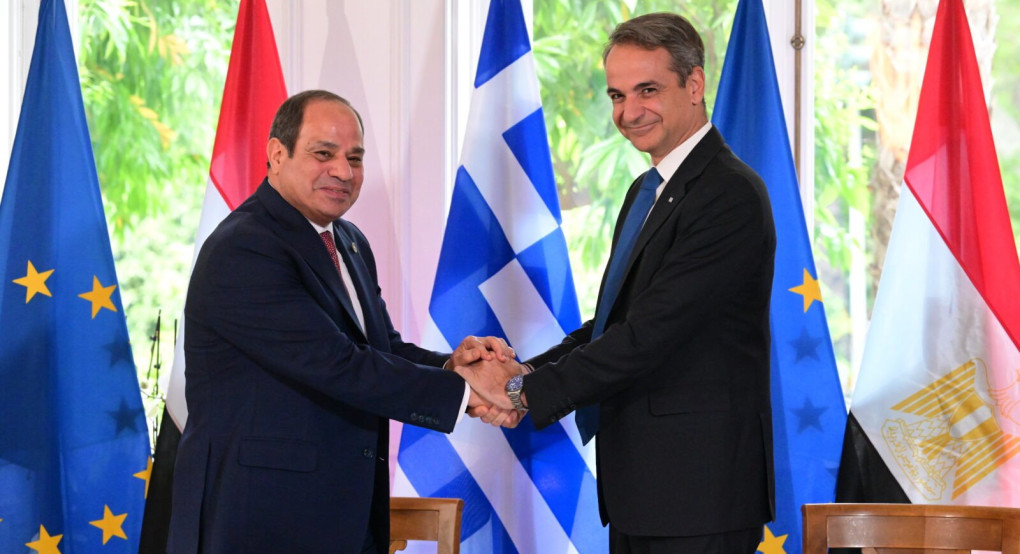Τηλεφωνική επικοινωνία Μητσοτάκη–Αλ Σίσι: Μεταναστευτικό, εξελίξεις στη Λιβύη και Μονή του Σινά τα θέματα που συζητήθηκαν Τηλεφωνική επικοινωνία Μητσοτάκη–Αλ Σίσι: Μεταναστευτικό, εξελίξεις στη Λιβύη και Μονή του Σινά τα θέματα που συζητήθηκαν