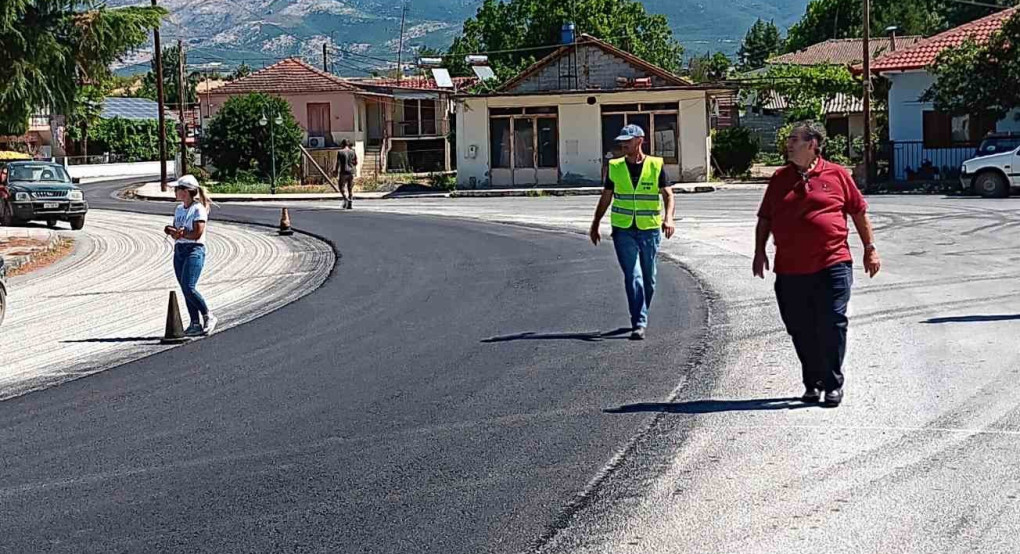 Εργασίες ασφαλτοστρώσεων επαρχιακού οδικού δικτύου αρμοδιότητας ΠΕ Πέλλας