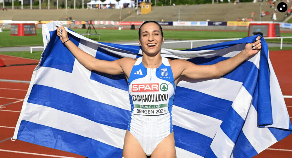 Πολυνίκη Εμμανουηλίδου: «Χάλκινη» στα 100μ. στο ευρωπαϊκό Κ23 στο Μπέργκεν
