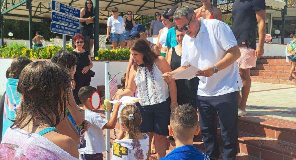 Ολοκλήρωση του Πρώτου Κύκλου Ασφαλούς Κολύμβησης στο Κολυμβητήριο Ευρωπού Δημάρχου Γεωργίου Γίτσου