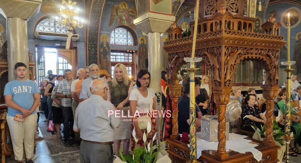 Έδεσσα: Πλήθος κόσμου για τον Άγιο Καλλίνικο