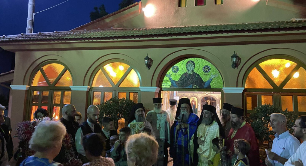 Νεοχώρι Αλμωπίας:  Με λαμπρότητα ο εορτασμός της Παναγίας