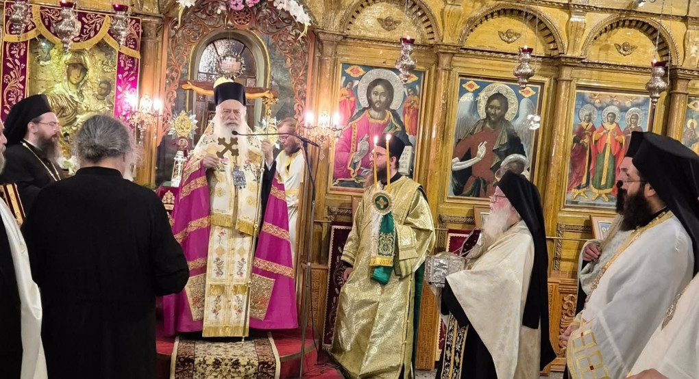 Πανηγυρικός Εσπερινός προς τιμήν του Οσίου Θεοφάνους του Θαυματουργού στη Νάουσα Πανηγυρικός Εσπερινός προς τιμήν του Οσίου Θεοφάνους του Θαυματουργού στη Νάουσα