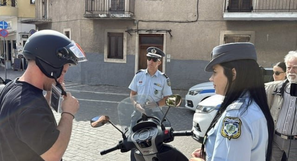 Στοχευμένοι τροχονομικοί έλεγχοι στην Κεντρική Μακεδονία για τη χρήση προστατευτικού κράνους