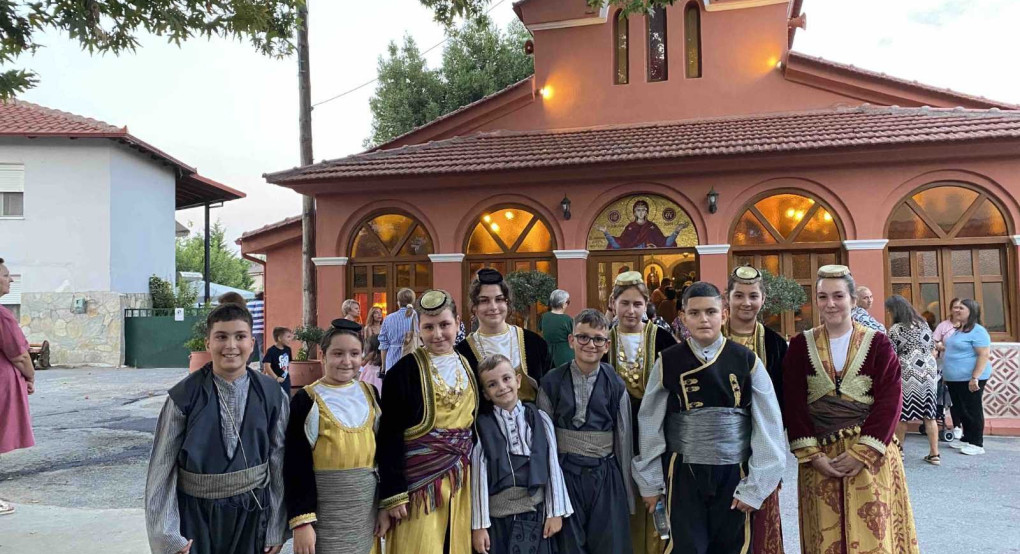 Λαμπρός Εορτασμός στην Ενορία Κοιμήσεως της Θεοτόκου στο Νεοχώρι Αλμωπίας – Η Παναγία των Ποντίων της Αλμωπίας
