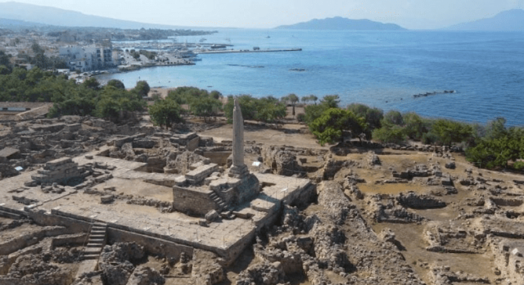Αίγινα: Ο αρχαιολογικός χώρος της Κολώνας Αίγινα: Ο αρχαιολογικός χώρος της Κολώνας