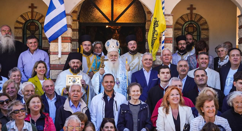 Εγκαίνια του Ιερού Ναού Οσίου Σεραφείμ του Σάρωφ στο Χιονοδρομικό Κέντρο Σελίου Εγκαίνια του Ιερού Ναού Οσίου Σεραφείμ του Σάρωφ στο Χιονοδρομικό Κέντρο Σελίου