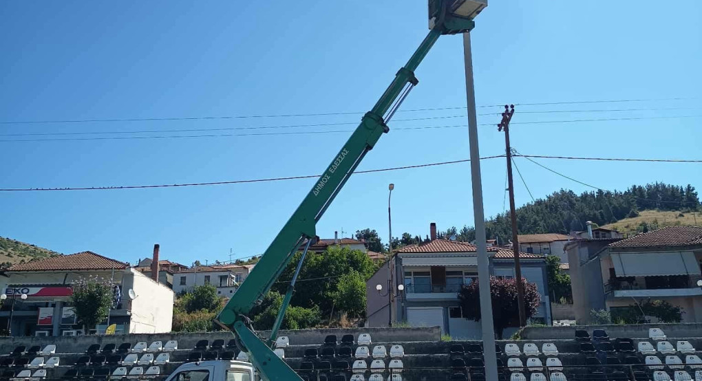 Ενίσχυση Αθλητικών Υποδομών στην Άρνισσα – Παρέμβαση του Δήμου Έδεσσας Ενίσχυση Αθλητικών Υποδομών στην Άρνισσα – Παρέμβαση του Δήμου Έδεσσας