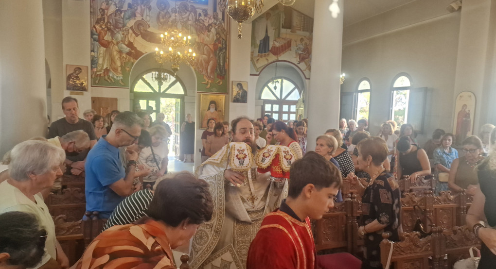 Ιερά Θεία Λειτουργία – Κυριακή προ της Υψώσεως του Τιμίου Σταυρού  Ιερός Ναός Πάντων των εν Θεσσαλονίκη Αγίων  Ίδρυμα “Άγιος Γρηγόριος ο Παλαμάς”
