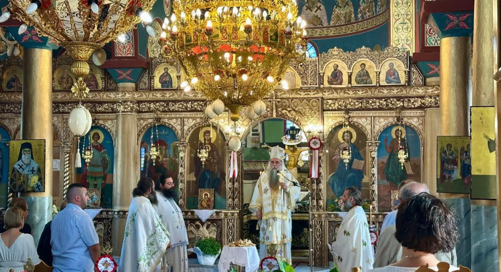 Πανηγυρική Θεία Λειτουργία στο Πλαγιάρι του Δήμου Πέλλας Πανηγυρική Θεία Λειτουργία στο Πλαγιάρι του Δήμου Πέλλας