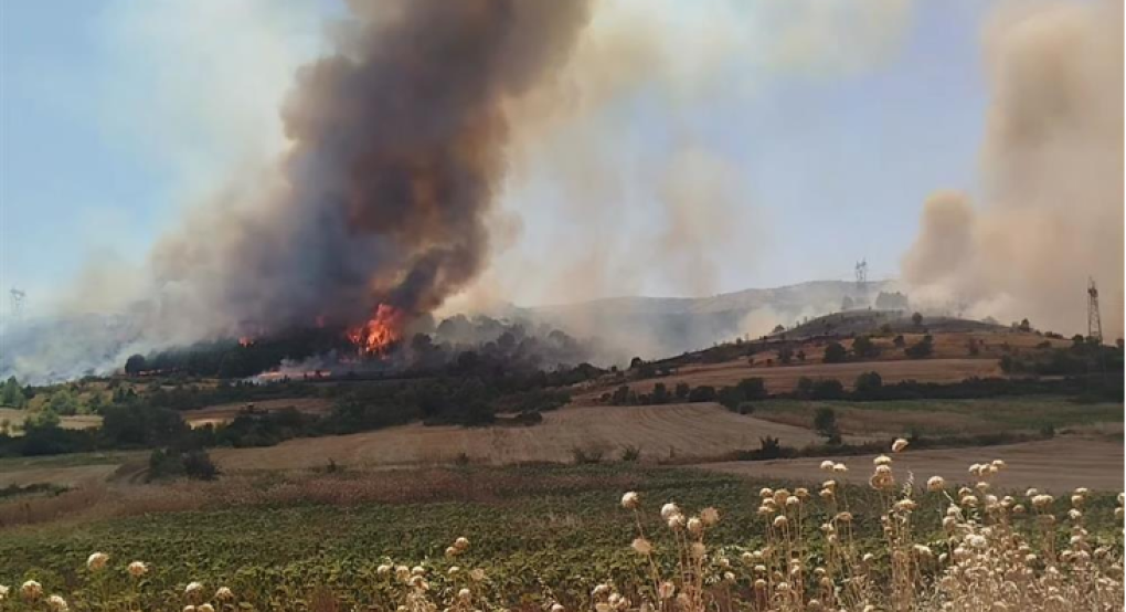 Πτολεμαΐδα: Φωτιά στο παλαιό Ορυχείο Κομάνου