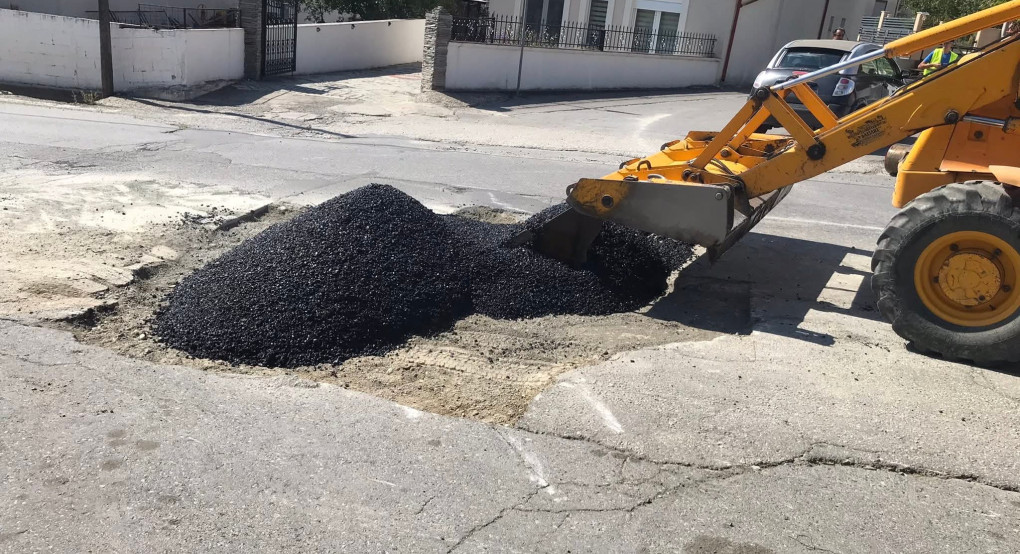 Σημαντικές παρεμβάσεις ασφαλτόστρωσης και συντήρησης στους Προμάχους