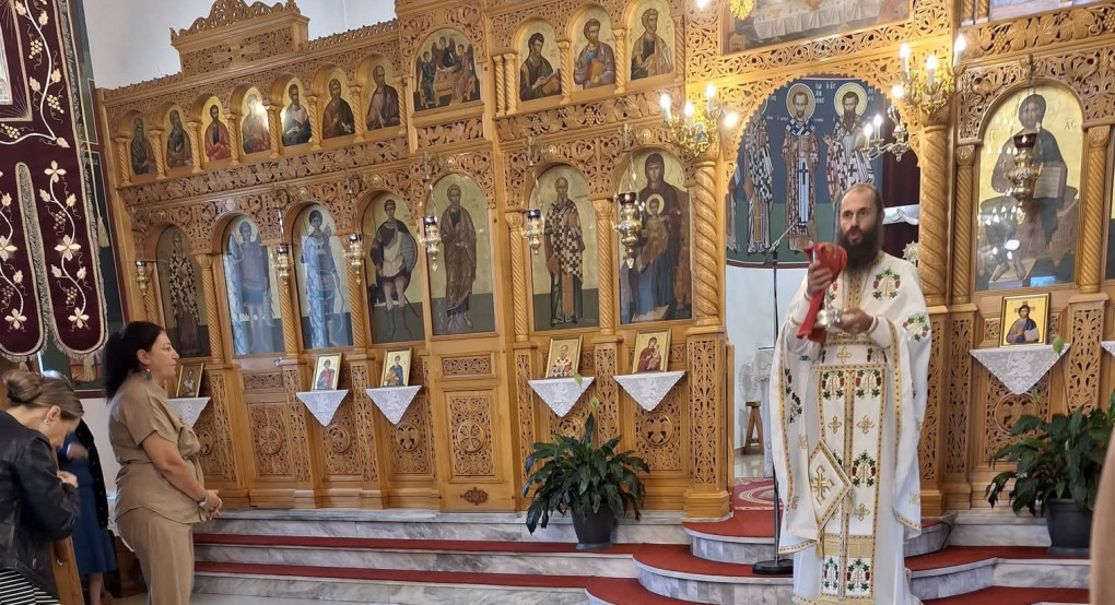 Στην Υδραία ο Δήμαρχος Αλμωπίας Νίκος Παρούτογλου Στην Υδραία ο Δήμαρχος Αλμωπίας Νίκος Παρούτογλου