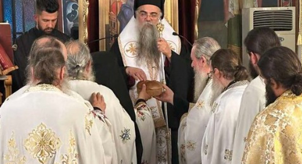 Ο Επίσκοπος Αλμωπίας στην Πανήγυρη του Ι.Ν. Αγ. Καλλίνικου Μεσημερίου Ο Επίσκοπος Αλμωπίας στην Πανήγυρη του Ι.Ν. Αγ. Καλλίνικου Μεσημερίου