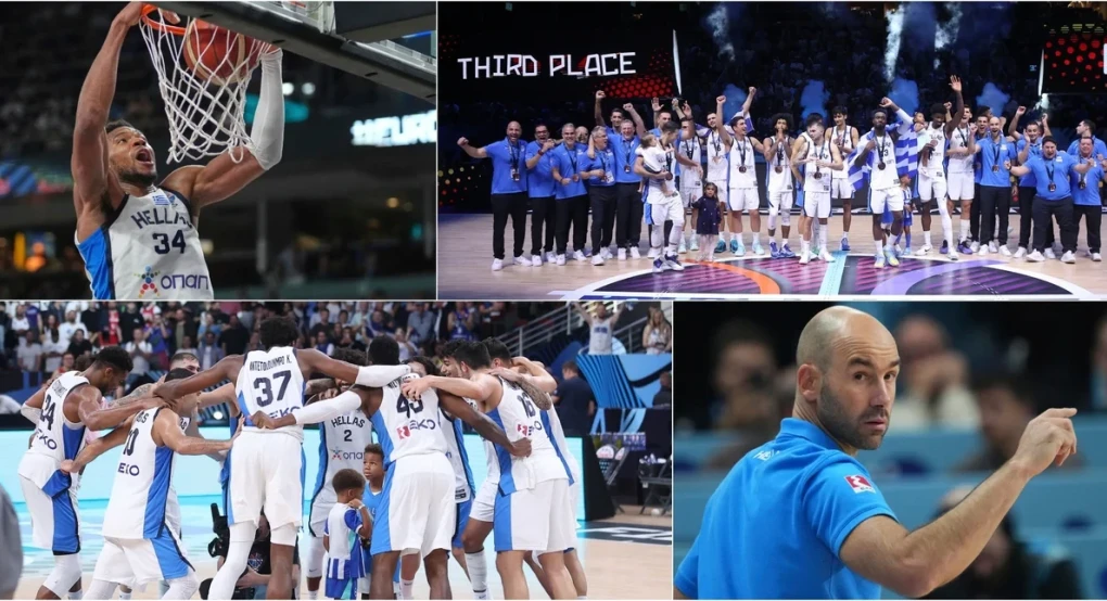 Η Ελλάδα ξανά στο βάθρο του Eurobasket: Τα δάκρυα του Γιάννη, το πάρτι στα αποδυτήρια