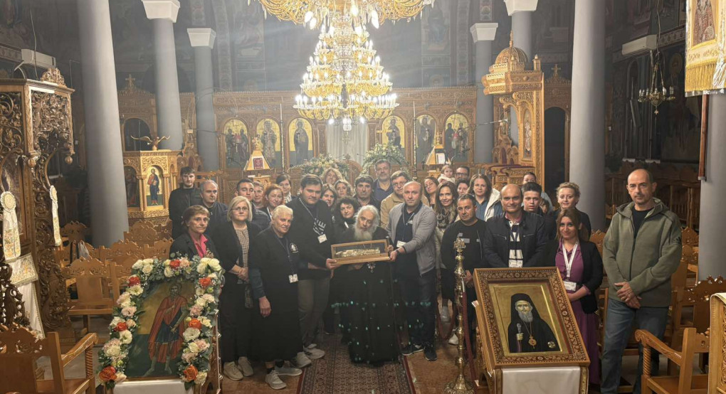 Αναχώρησε το λείψανο του Αγίου Νεκταρίου απο την Έδεσσα