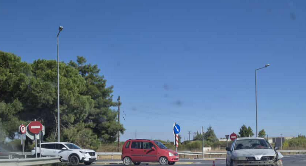 Γιαννιτσά: "Στουκάρισμα" σε μία εξ των εισόδων-εξόδων της πόλης