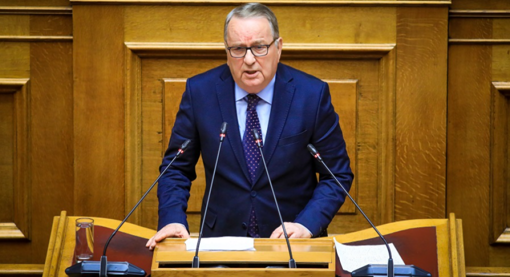 Γιώργος Καρασμάνης: Με αναφορά και στο Φράγμα Αλμωπαίου Γιώργος Καρασμάνης: Με αναφορά και στο Φράγμα Αλμωπαίου