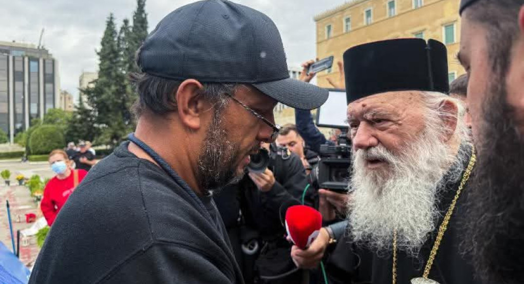 O Αρχιεπίσκοπος επισκέφτηκε τον Πανο Ρούτσι