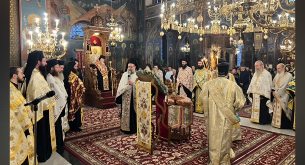 Πανηγυρικός Εσπερινός επί τη μνήμη της Ανακομιδής των Ιερών Λειψάνων του Αγίου Καλλινίκου Εδέσσης Πανηγυρικός Εσπερινός επί τη μνήμη της Ανακομιδής των Ιερών Λειψάνων του Αγίου Καλλινίκου Εδέσσης