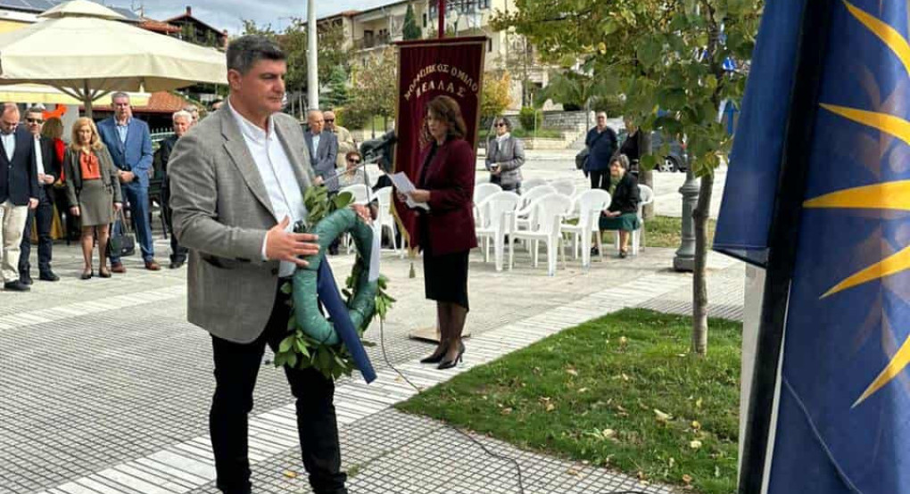 Ο Δήμαρχος Στάθης Φουντουκίδης τίμησε την Ημέρα Μακεδονικού Αγώνα στην Πέλλα Ο Δήμαρχος Στάθης Φουντουκίδης τίμησε την Ημέρα Μακεδονικού Αγώνα στην Πέλλα