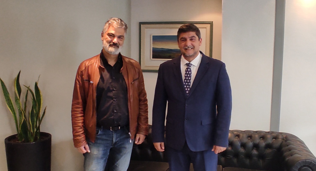 Γιαννιτσά/"Αλεξάνδρειο" Δημοτικό Ωδείο:  Για "ολιστική αναβάθμιση" έγινε λόγος στη συνάντηση Φουντουκίδη-Ανδρόνογλου.