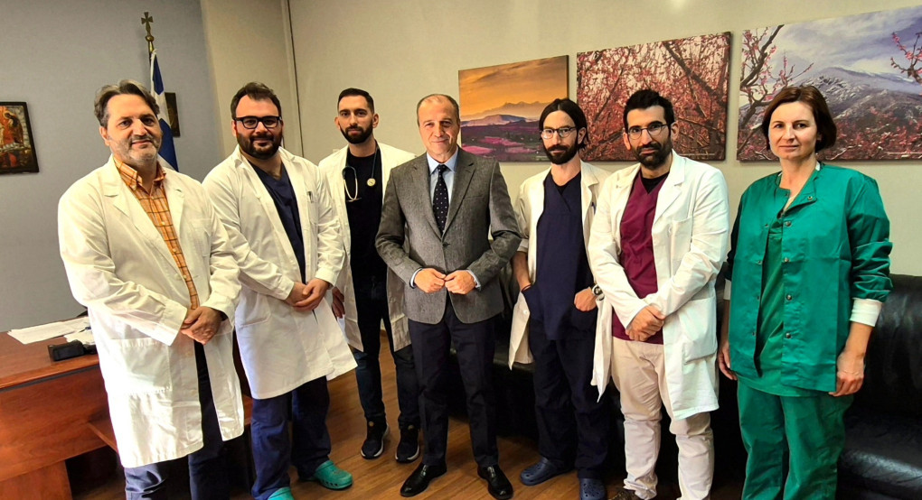 Ηλίας Πλιόγκας/Νοσοκομείο Βέροιας: Απόλυτη ικανοποίηση για την προσθήκη 5 νέων ειδικών ιατρών Ηλίας Πλιόγκας/Νοσοκομείο Βέροιας: Απόλυτη ικανοποίηση για την προσθήκη 5 νέων ειδικών ιατρών