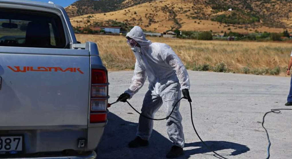 Απολυμαντικοί σταθμοί στην ΠΕ Πέλλας λόγω ευλογιάς