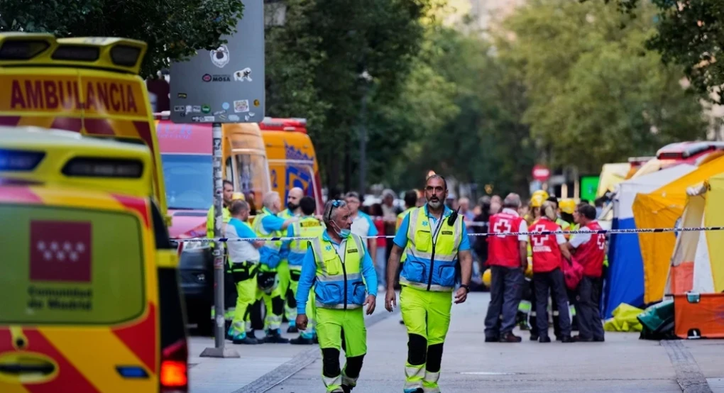 Δύο νεκροί και δύο αγνοούμενοι από την κατάρρευση του κτιρίου στο κέντρο της Μαδρίτης