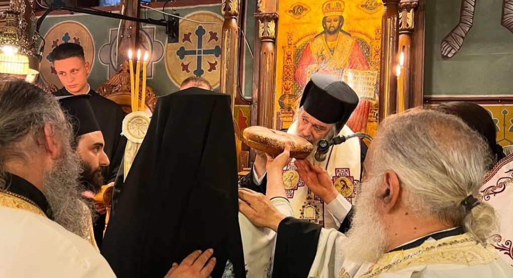 Ἱερός Εσπερινός προς τιμήν του Αγίου Δημητρίου στην Άγρα – Χοροστάτησε ο Σεβασμιώτατος Μητροπολίτης Ιωήλ Ἱερός Εσπερινός προς τιμήν του Αγίου Δημητρίου στην Άγρα – Χοροστάτησε ο Σεβασμιώτατος Μητροπολίτης Ιωήλ