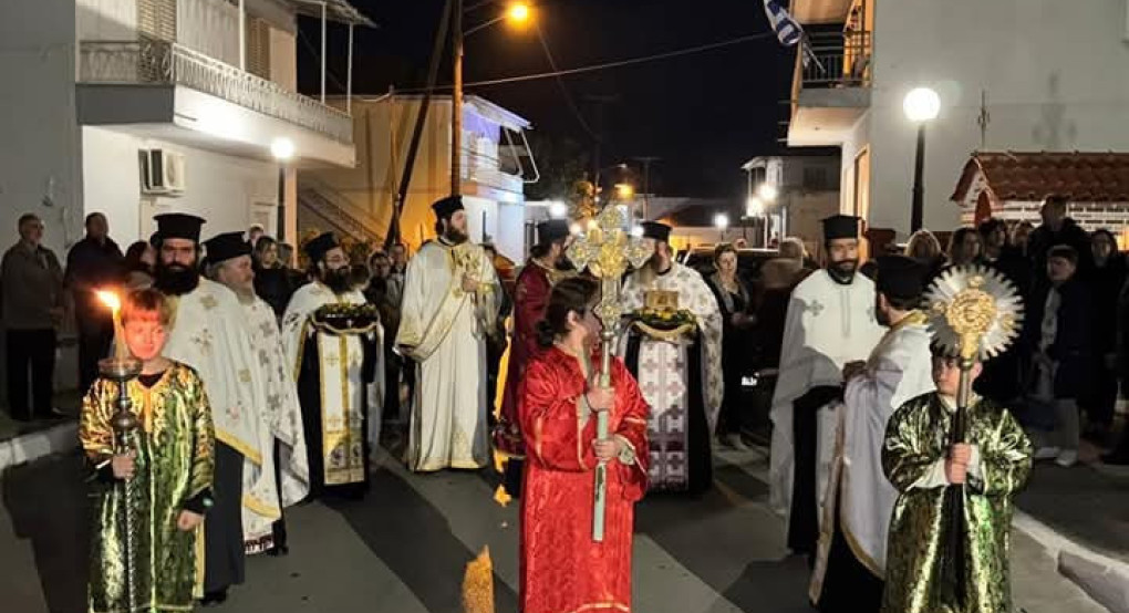 Μέγας Πανηγυρικός Εσπερινός στον Ιερό Ναό Αγίου Γεωργίου Εξαπλατάνου
