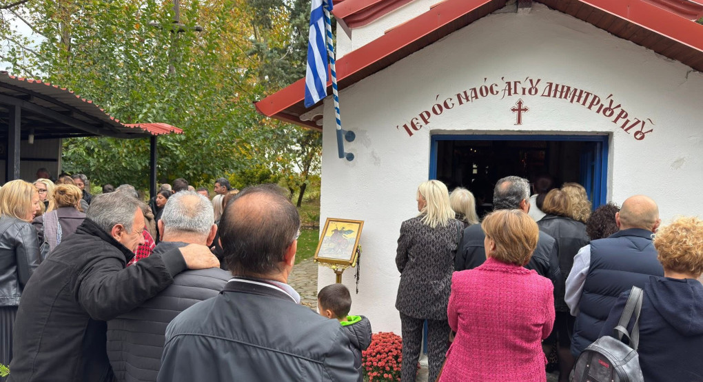 Πανηγύρισε  το εξωκλήσι του Αγίου Δημητρίου στο Ριζό Πανηγύρισε  το εξωκλήσι του Αγίου Δημητρίου στο Ριζό