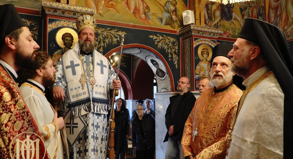 Πανηγυρική Θεία Λειτουργία για τη μνήμη του Αγίου Νέστορος στη Θεσσαλονίκη Πανηγυρική Θεία Λειτουργία για τη μνήμη του Αγίου Νέστορος στη Θεσσαλονίκη