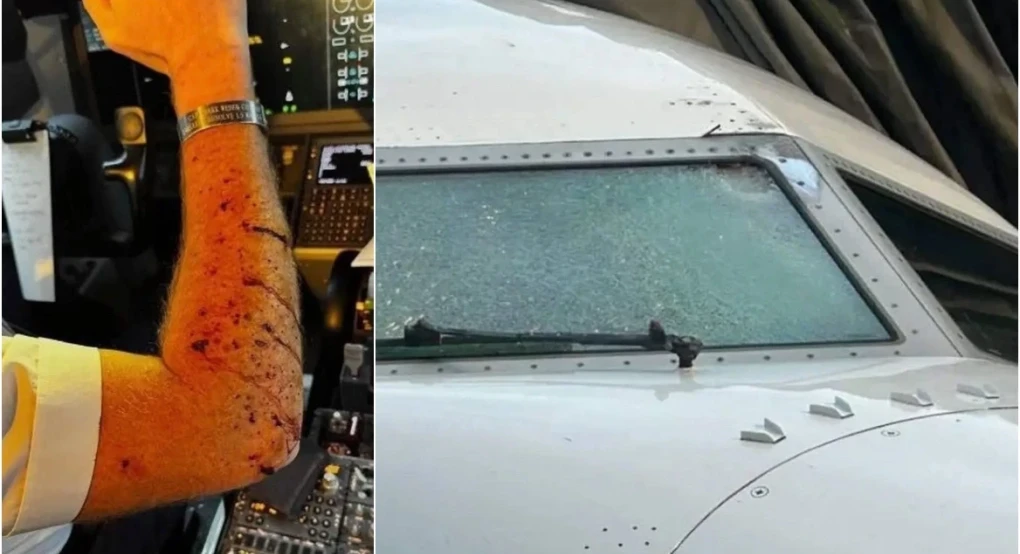 ΗΠΑ: Τρόμος σε πτήση της United Airlines - Έσπασε το παρμπρίζ του αεροπλάνου στα 36.000 πόδια και τραυμάτισε τον πιλότο ΗΠΑ: Τρόμος σε πτήση της United Airlines - Έσπασε το παρμπρίζ του αεροπλάνου στα 36.000 πόδια και τραυμάτισε τον πιλότο