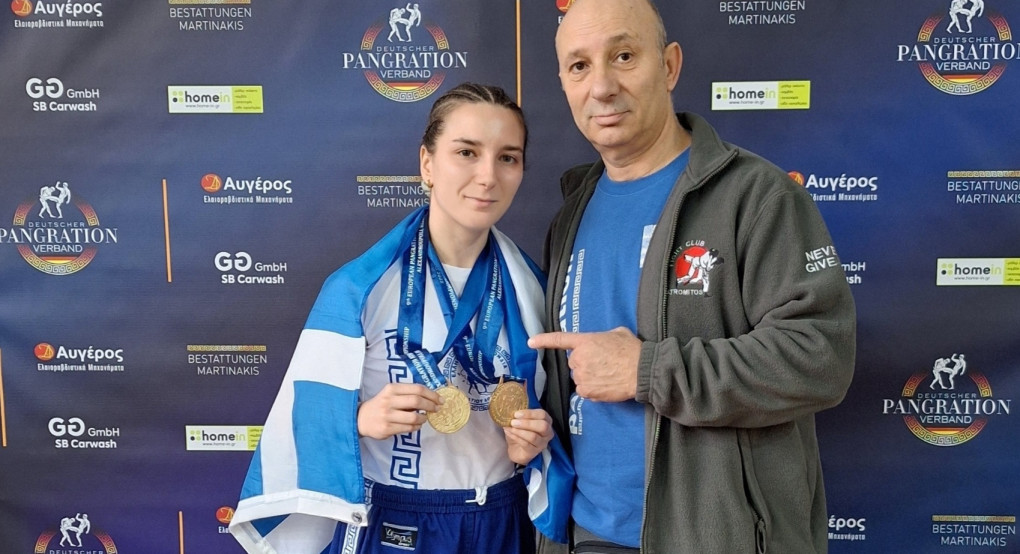 Η Αντωνία Αλμπάνη σήκωσε την Ελλάδα ψηλά -2 χρυσά στο Πανευρωπαϊκό Πρωτάθλημα Παγκρατίου