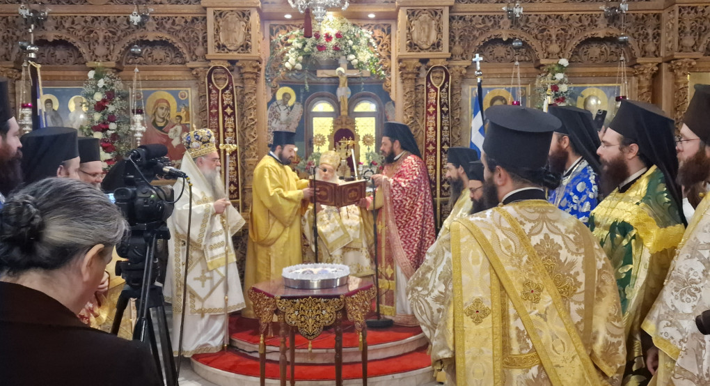 Λαμπρός ο εορτασμός των Αγίων Νικάνδρου και Ιωαννικίου στην Αριδαία – Αρχιερατική Θεία Λειτουργία προεξάρχοντος του Μητροπολίτου Εδέσσης κ. Ιωήλ