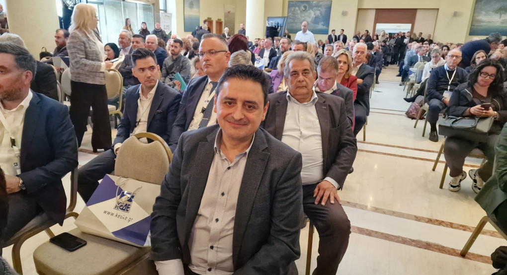 Ο Δήμαρχος Έδεσσας Γιάννης Τσεπκεντζής στο συνέδριο της ΚΕΔΕ στην Αλεξανδρούπολη