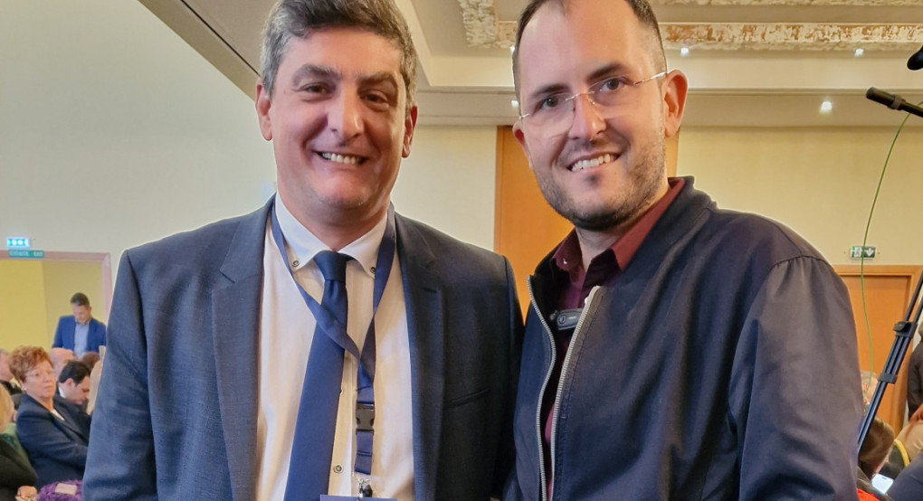 Ο Στάθης Φουντουκίδης, Δήμαρχος Πέλλας, στο συνέδριο της ΚΕΔΕ στην Αλεξανδρούπολη