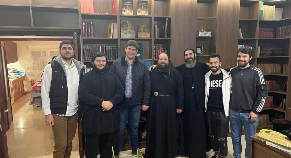 Από την Πέλλα και τα Γιαννιτσά στη Θεσσαλονίκη – Ο Αχιλλέας Μπέτας επισκέφθηκε τον πατέρα Χερουβείμ