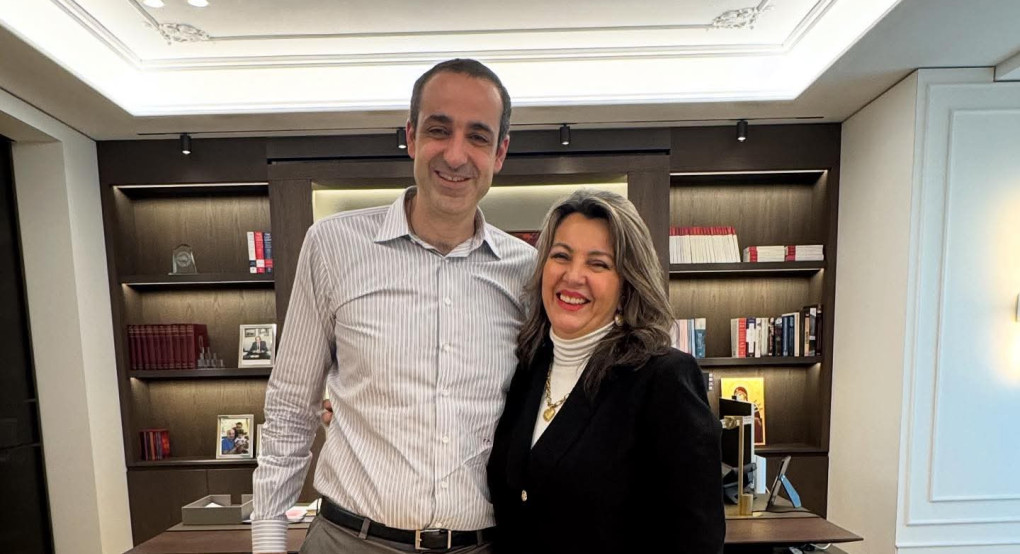 Μια ενδιαφέρουσα κουβέντα του Γρηγόρη Δημητριάδη με την βουλευτή Καστοριάς